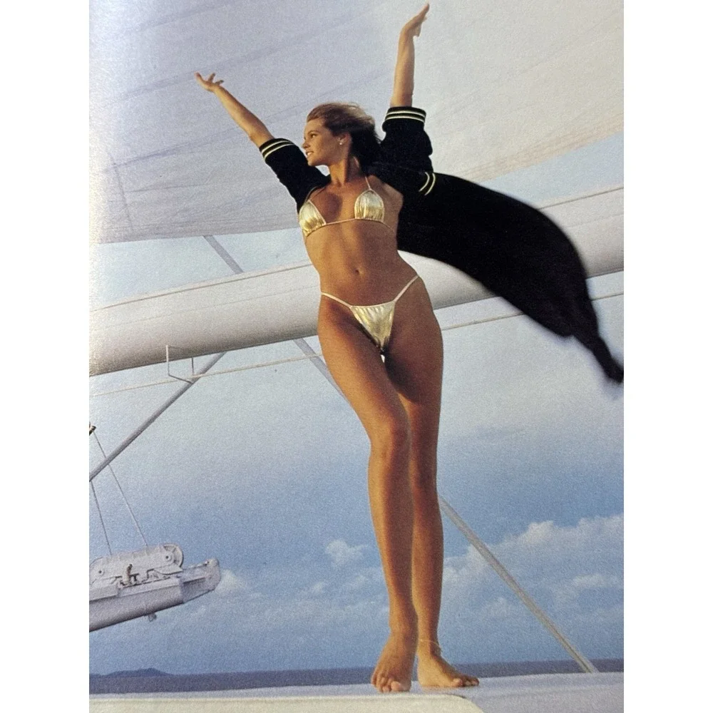 VTG Sports Illustrated Swimsuit Issue Feb 12, 1990 & Feb 11, 1991 Ashley Montana